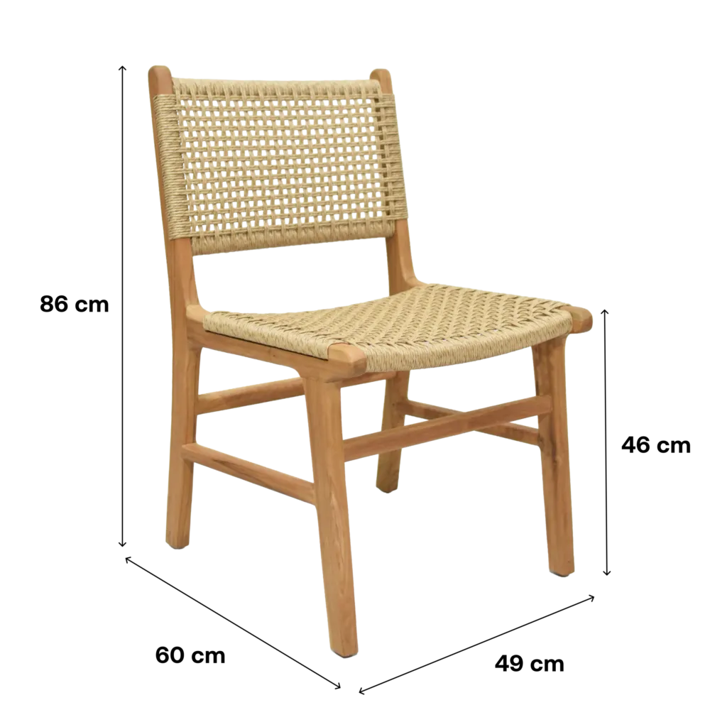 Harris dining chair dimensions